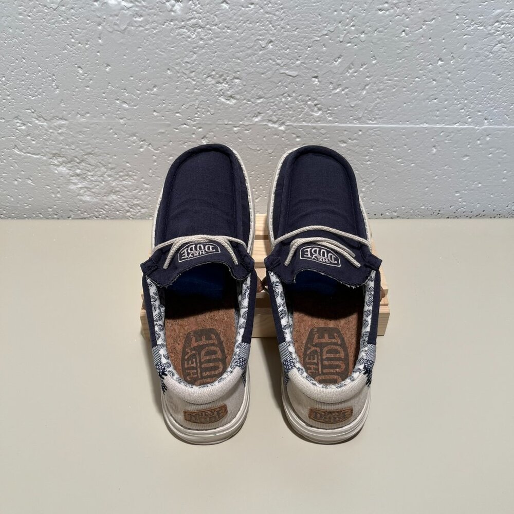Hey Dude Men's Wally Craft Linen Casual Shoe - Picture 9 of 15